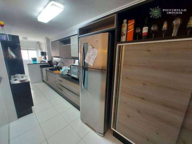 Apartamento 3 dormitórios, R$ 780 mil, Aviação, Praia Grande, Lazer Completo.