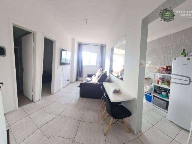 Apartamento 1 dormitório, 1 banheiro, 1 vaga, à venda, 38 m² por R$ 237.000 - Tupi - Praia Grande/SP