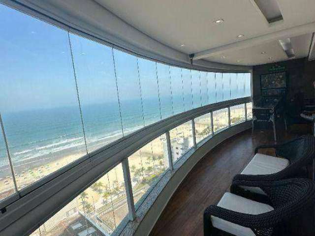 Apartamento com 3 dormitórios à venda, 197 m² por R$ 1.750.000,00 - Aviação - Praia Grande/SP