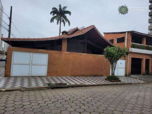 Casa com 3 dormitórios à venda, 200 m² por R$ 600.000 - Aviação - Praia Grande/SP