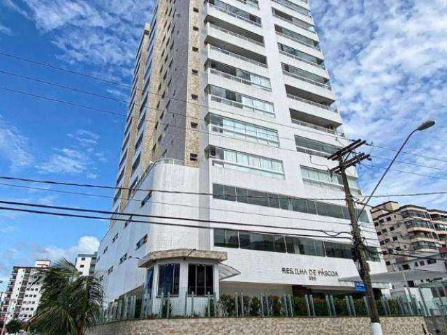 Apartamento com 2 dormitórios à venda, 80 m² por R$ 575.000,00 - Vila Guilhermina - Praia Grande/SP