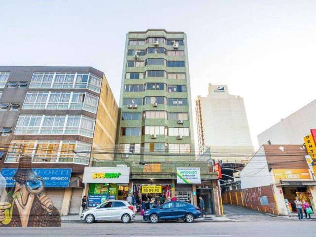 Conjunto para alugar, 47 m² por R$ 1.354,70/mês - Centro - Curitiba/PR