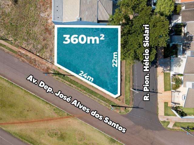 Terreno à venda em Maringá, Jardim Everest, com 360.19 m²