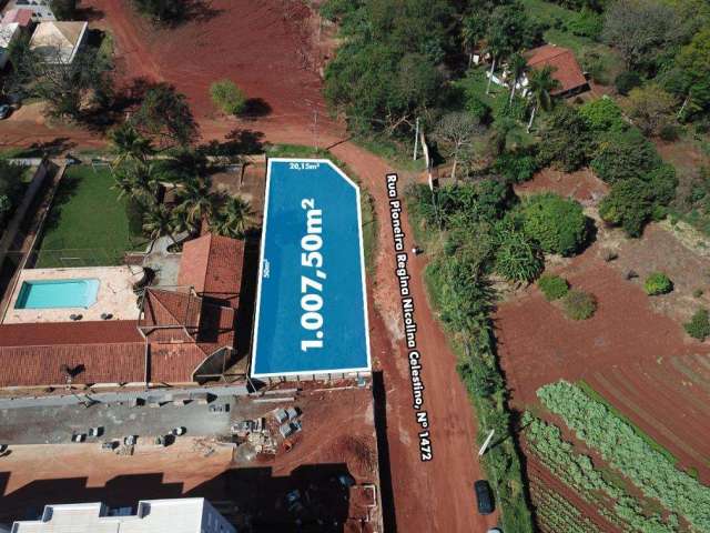 Terreno à venda em Maringá, Chácaras Aeroporto, com 1007.5 m²