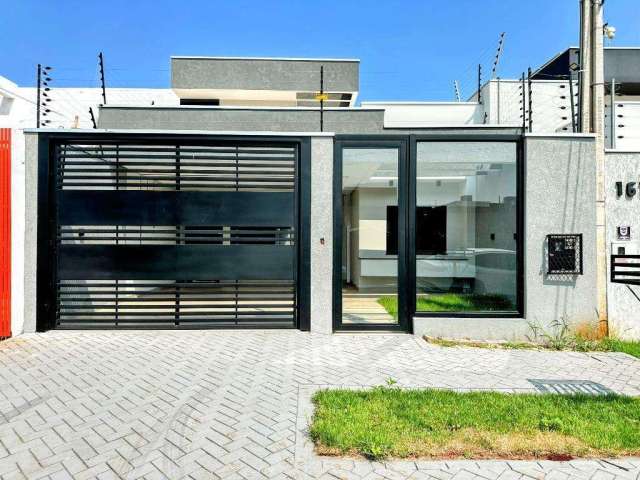 Casa à venda em Maringá, Jardim Munique, com 3 quartos, com 137.27 m²