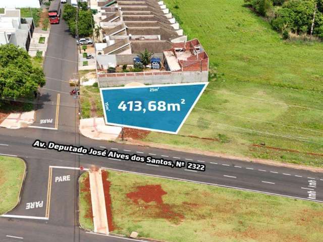 Terreno à venda em Maringá, Parque Hortência, com 413.68 m², Jardim Santa Cruz