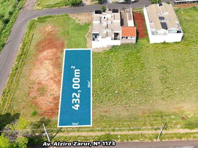 Terreno à venda em Maringá, Vila Vardelina, com 432 m², Jardim Santa Cruz