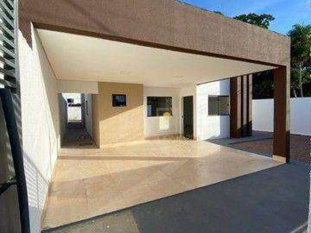 Casa com 3 quartos sendo 2 suites, à venda, 123 m² por R$ 600.000 - Parque Universitário - Cuiabá/MT