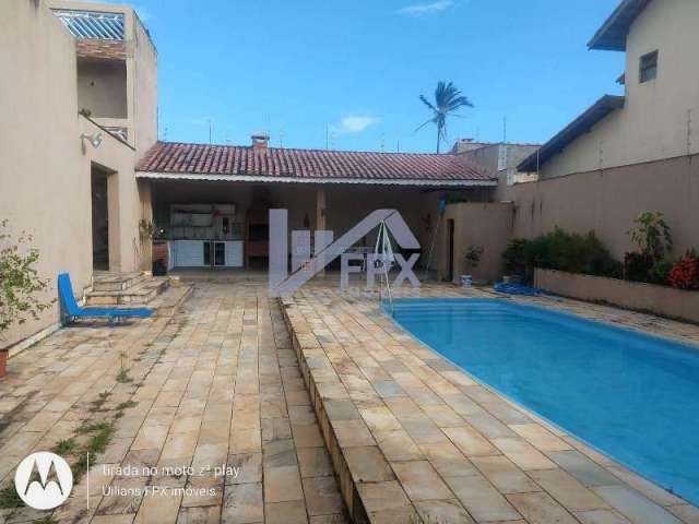 Casa para Venda em Itanhaém, Balneário Beatriz, 4 dormitórios, 1 suíte, 1 banheiro, 5 vagas