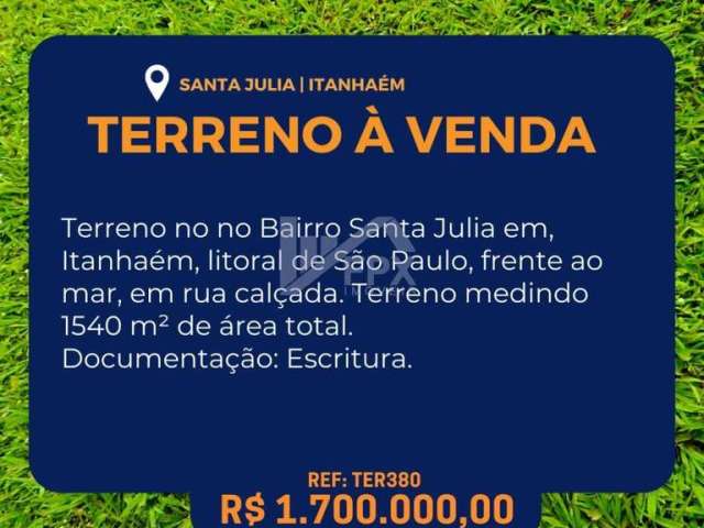 Área Urbana para Venda em Itanhaém, Santa Julia