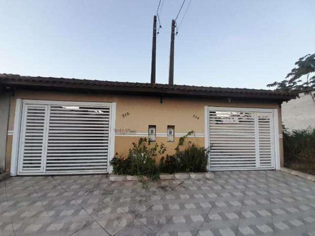 Casa para Venda em Itanhaém, Campos Elíseos, 2 dormitórios, 1 suíte, 1 banheiro, 2 vagas