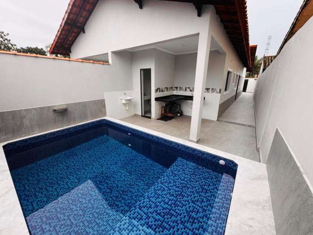 Casa para Venda em Itanhaém, Campos Elíseos, 3 dormitórios, 1 suíte, 2 banheiros, 2 vagas