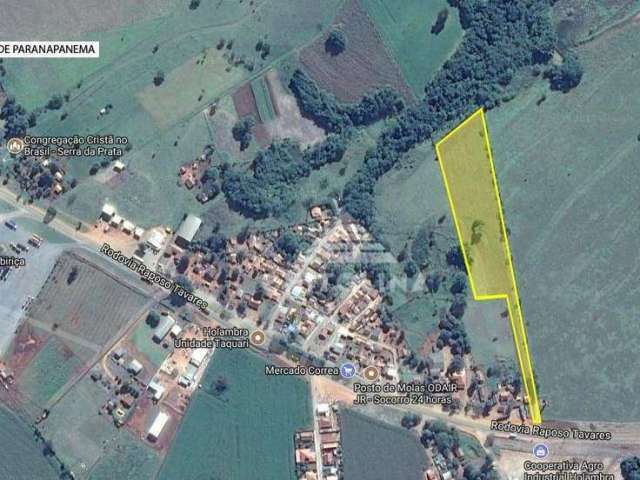 Terreno à venda, 31672 m² por R$ 6.500.000,00 - Paranapanema - Paranapanema/SP