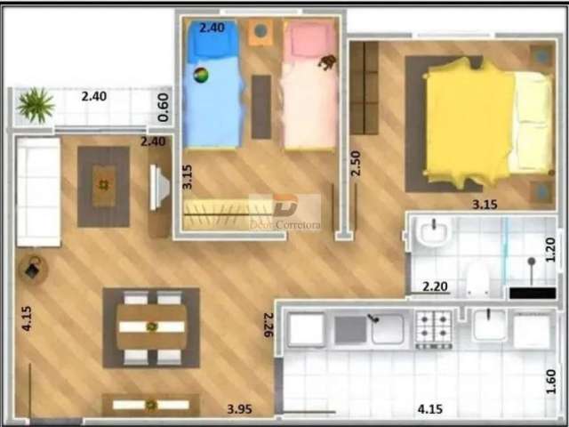 Oportunidade de apartamento para venda na Casa Grande - Diadema.