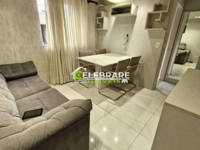 Apartamento no sta cândida,emi mobiliado,02 qts,ótima localição