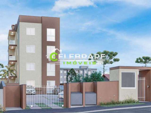 Apartamento com 3 quartos à venda na Rua Atenas, 106, Rio Verde, Colombo, 70 m2 por R$ 285.000