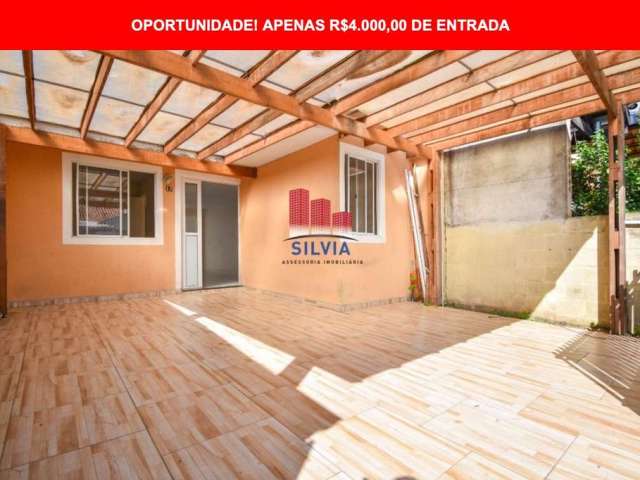 OPORTUNIDADE! Casa em condomínio fechado no Campo de Santana, com apenas R$4.000,00 de entrada.