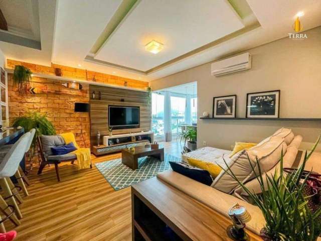 Apartamento a venda no Edifício Bora Bora localizado na Praia Brava em Itajaí.