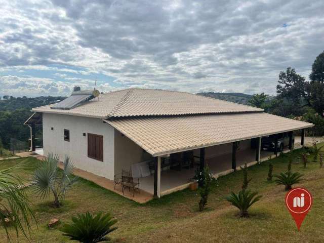 Chácara com 4 dormitórios à venda, 3900 m² por R$ 1.250.000,00 - Condomínio Quintas do Rio Manso - Brumadinho/MG