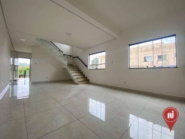 Casa com 3 dormitórios para alugar, 111 m² por R$ 2.526,67/mês - Vila Sao Tarcisio - Mário Campos/MG