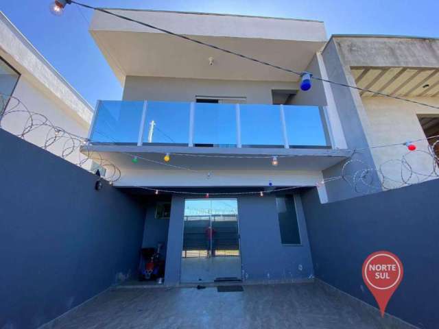Casa com 3 dormitórios à venda, 95 m² por R$ 370.000,00 - Residencial Masterville - Sarzedo/MG