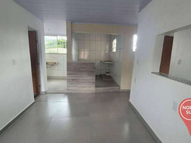 Casa com 2 dormitórios para alugar, 60 m² por R$ 907,82/mês - Campo Verde - Mário Campos/MG