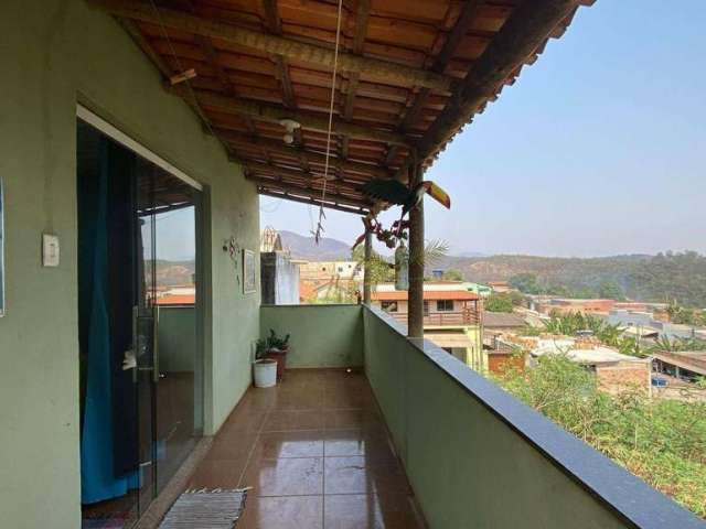 Casa com 3 dormitórios para alugar, 120 m² por R$ 1.540,68/mês - Tangará - Mário Campos/MG