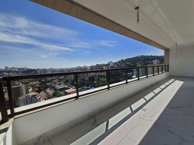 Magnifico apartamento 4 suítes com 186m², alto luxo, na melhor localização do santa Lúcia