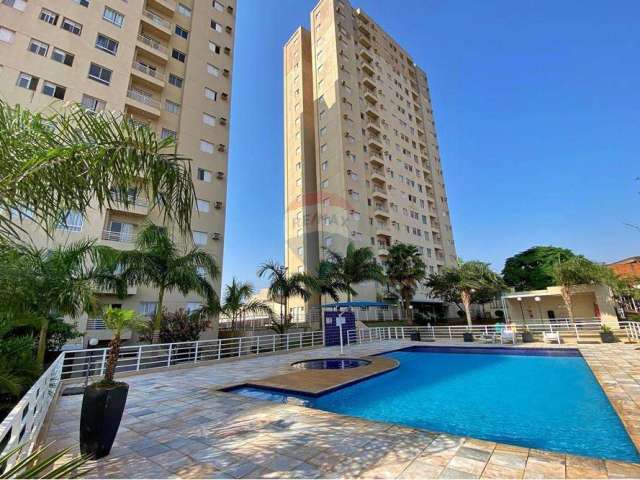 Apartamento 57m² e 2 quartos à venda no Residencial Bela Vista no Planalto Verde, lazer completo