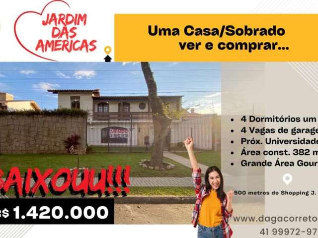 Casa/sobrado à venda em curitiba - jardim das américas