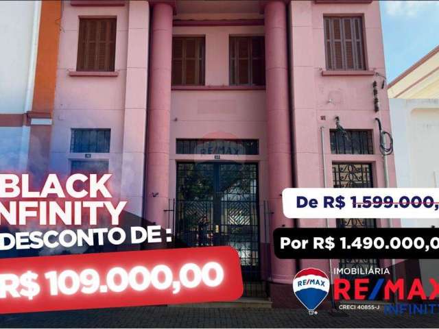 Prédio com Salão Comercial e Apartamento Residencial no Centro de Atibaia