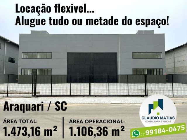 Galpão Industrial em Araquari para Locação