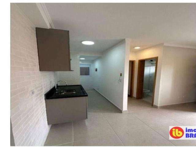 Apartamento com 1 dormitório para alugar, 30 m² por R$ 1.600/mês - Mooca - São Paulo/SP