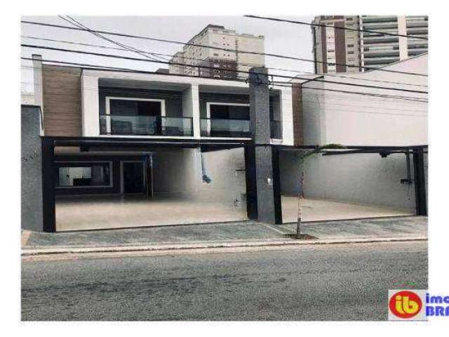 Sobrado 3 quartos, 3 suites, 2 vagas, churrasqueira  à venda, 155 m² por R$ 1.450.000 - Jardim Anália Franco - São Paulo/SP