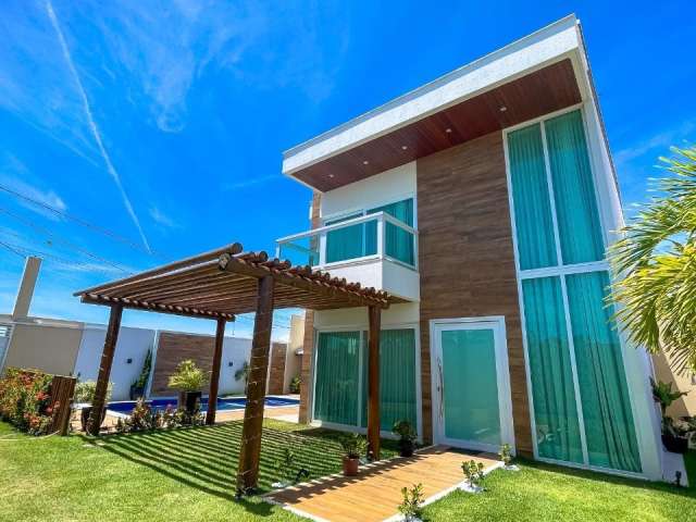 Casa luxuosa com 4 suítes em Itacimirim