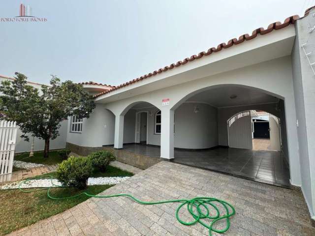 Casa para locação em Indaiatuba-SP, Vila Avaí - 4 quartos, 1 suíte, 3 salas, 4 vagas na garagem, 242m² de área.