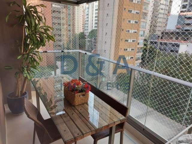 Apartamento com 2 quartos à venda na Avenida Rouxinol, 1017, Moema, São Paulo por R$ 1.590.000