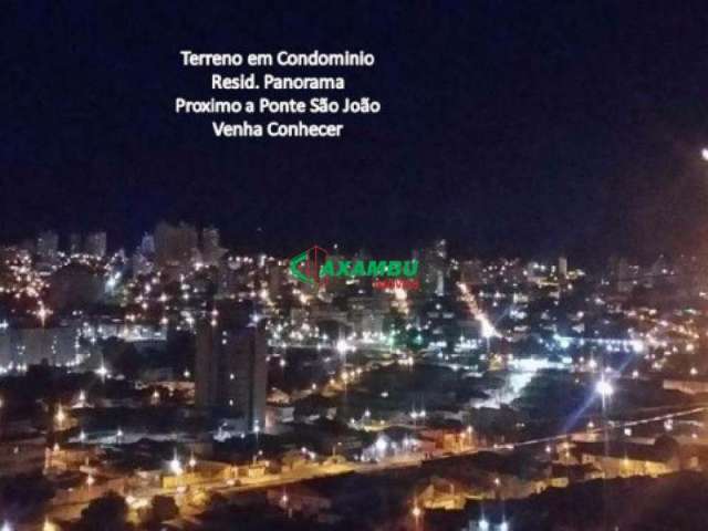 Terreno para venda condomínio panorama - vila aparecida - jundiaí - sp