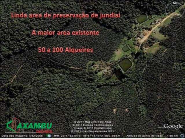 Serra do Japi - area de preservação a maior e melhor da região varios lagos e varias residencia em jundiai e plantação de eucalipto