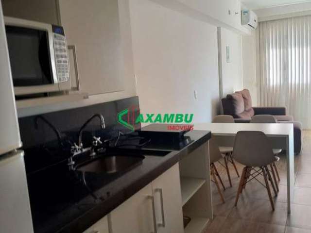 Flat mobiliado com 45,00m² no condominio linea, bairro vila arens, jundiai - sp