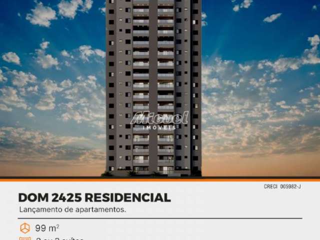 Apartamento, à venda, 3 quartos, Dom 2425, Nova América - Piracicaba