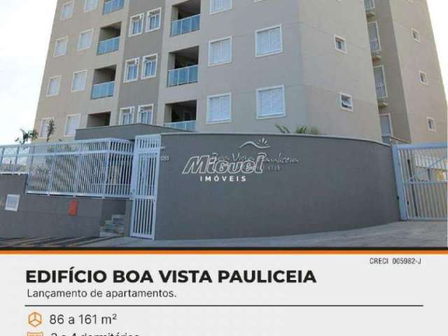 Lançamento de Apartamento, à venda, 3 quartos, Edifício Boa Vista Paulicéia - Piracicaba