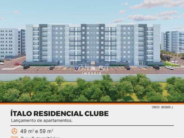 Apartamento, à venda, Ítalo Residencial Clube, Jardim Abaeté - Piracicaba