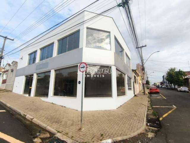 Salão Comercial, para aluguel, Cidade Alta - Piracicaba