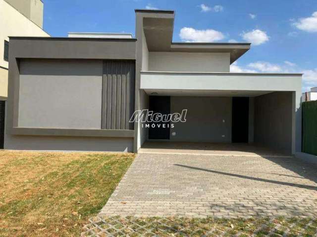 Casa em Condomínio, à venda, 3 quartos, Residencial Villa D'Aquila, Santa Rosa - Piracicaba