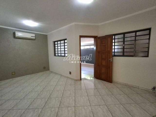 Casa, para aluguel, 3 quartos, Parque Primeiro de Maio - Piracicaba