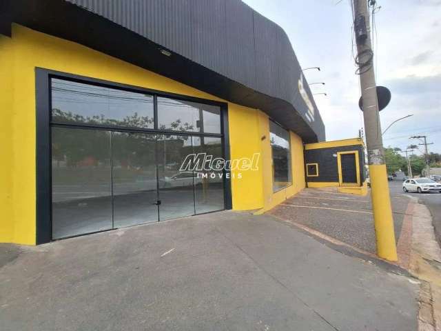 Salão Comercial, para aluguel, Castelinho - Piracicaba