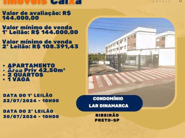 Apartamento para Venda em Ribeirão Preto, Jardim José Sampaio Júnior, 2 dormitórios, 1 banheiro, 1 vaga
