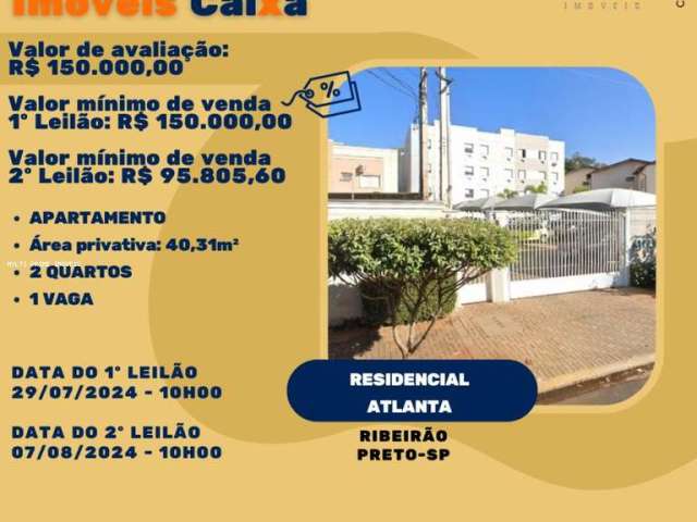 Apartamento para Venda em Ribeirão Preto, Jardim Zara, 2 dormitórios, 1 banheiro, 1 vaga