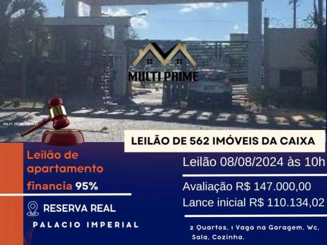 Apartamento para Venda em Ribeirão Preto, Reserva Real, 2 dormitórios, 2 banheiros, 1 vaga